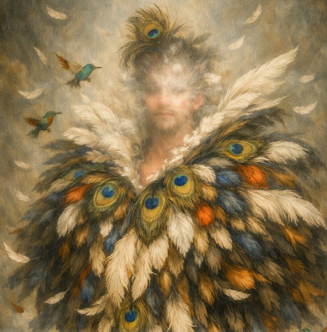 Cover art for Lånta fjädrar