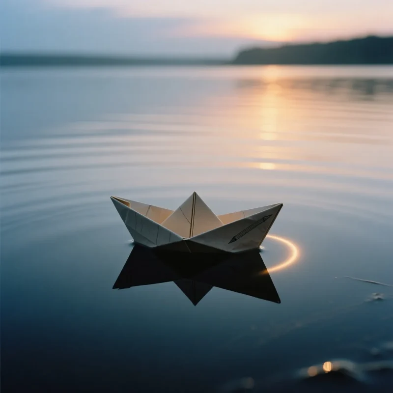 Cover art for Paper Boats